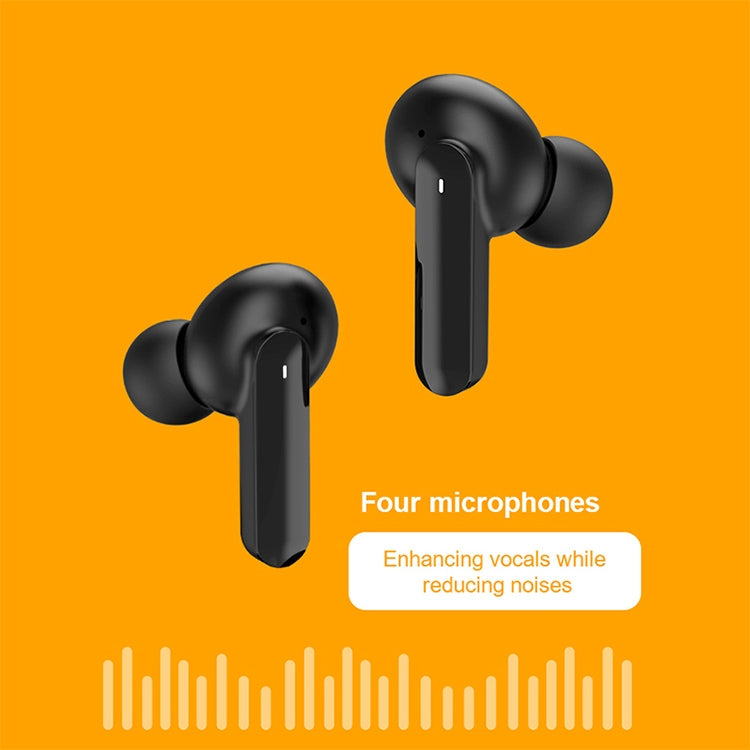 Écouteurs intra-auriculaires d'origine Xiaomi QCY T10 PRO Bluetooth 5.2 HiFi Écouteurs Pop-Up Maring (Blanc)