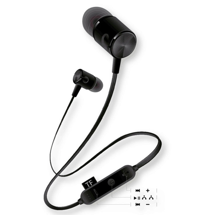 MG-G20 Bluetooth 4.2 Sport Auricular Inalámbrico Bluetooth Tarjeta de soporte (Negro)