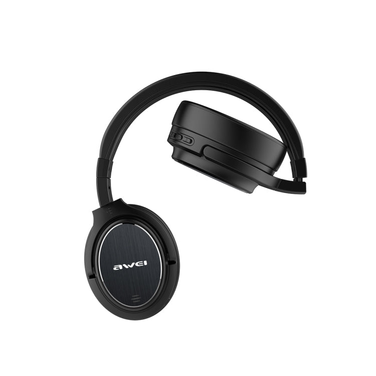 awei A950BL Noise Canceling Foldable Bluetooth Headphones (Black)
