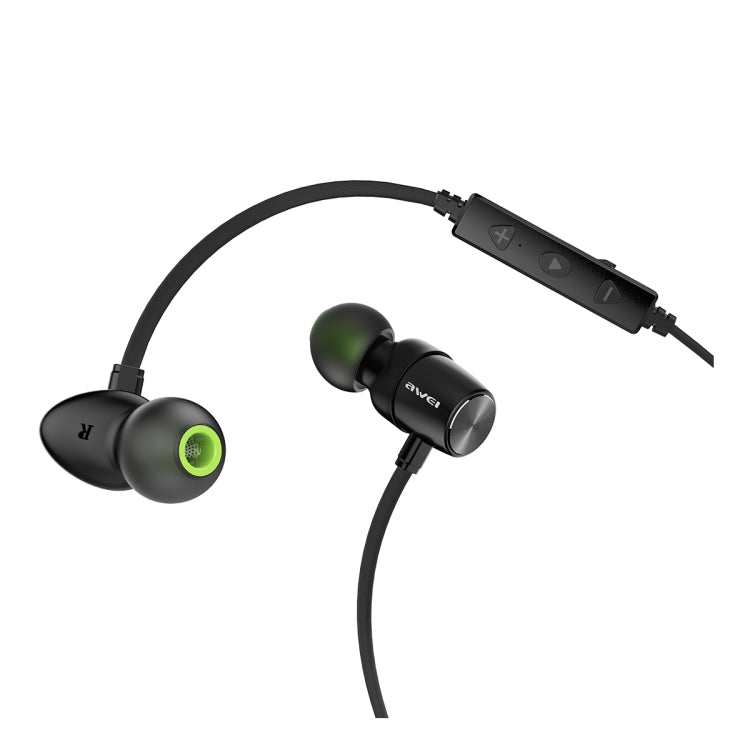 Auriculares Bluetooth Deportivos Inalámbricos impermeables awei WT30 (Negro)