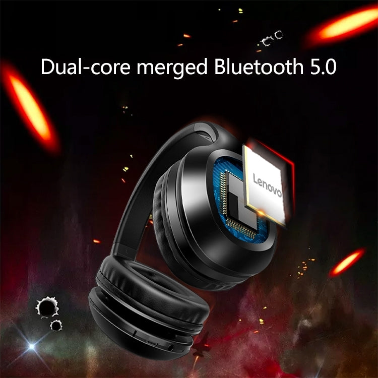 Auriculares Stereo Inalámbricos Bluetooth 5.0 Originales Lenovo HD100 (Rojo)