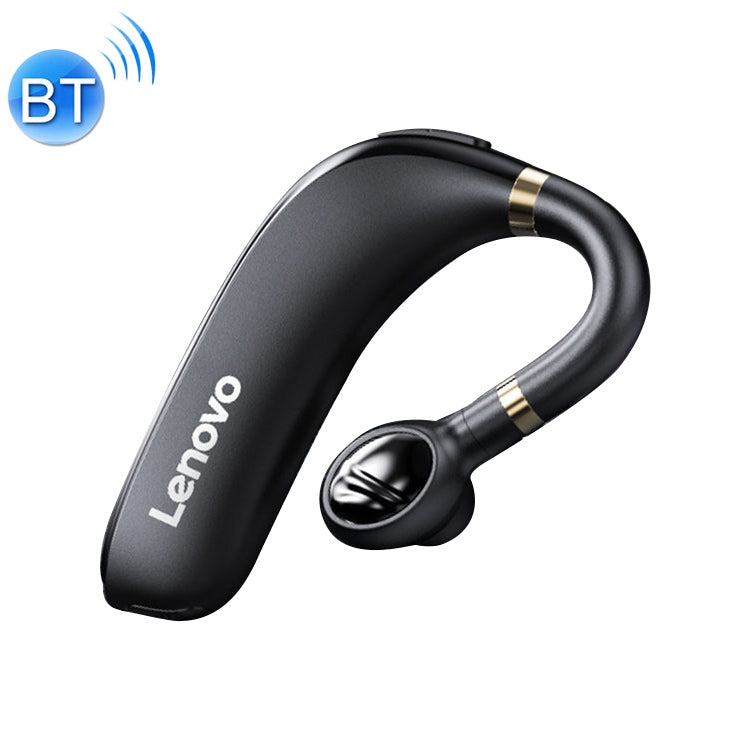 Original Lenovo HX106 Single-sided Rotatable Bluetooth 5.0 Wireless Bluetooth Headset Supports HD Calls and Display Battery