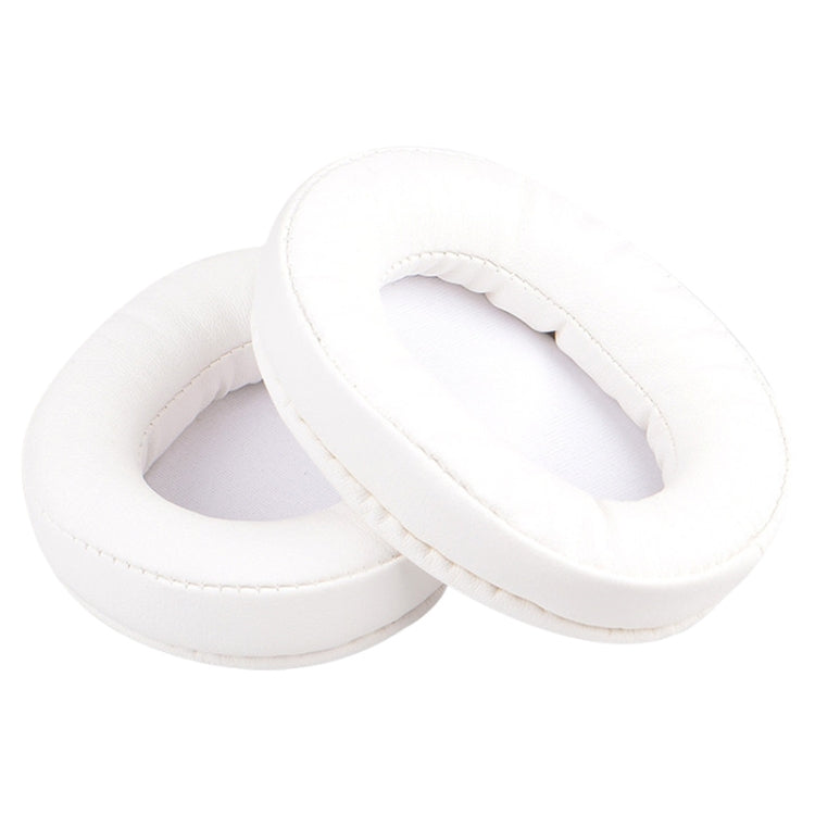 Funda Protectora de Cuero con Esponja para Auriculares Steelseries Arctis 3 Pro / Ice 5 / Ice 7 (Blanco)