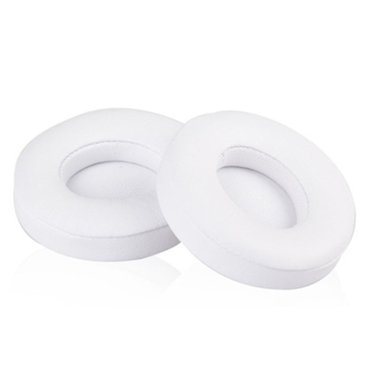 Protective Leather Headphone Covers for Beats Solo 2.0 / Solo 3.0 Wireless Version (White)