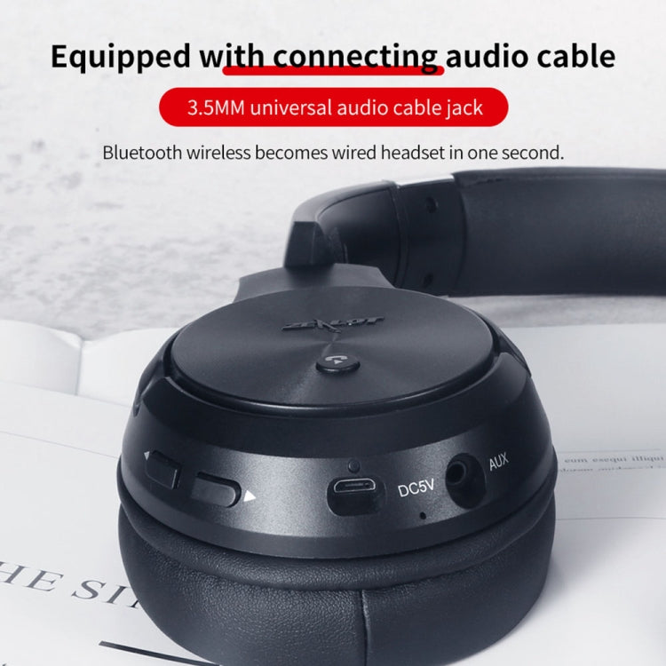 ZEALOT B36 Stereo Bluetooth Music Headphones with Foldable Headband (White)