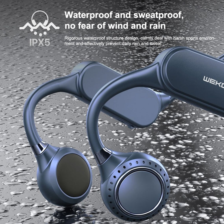WK V32 Bone Driving Bluetooth 5.0 Earphone No In-Ear Sports Waterproof Headset (Red)