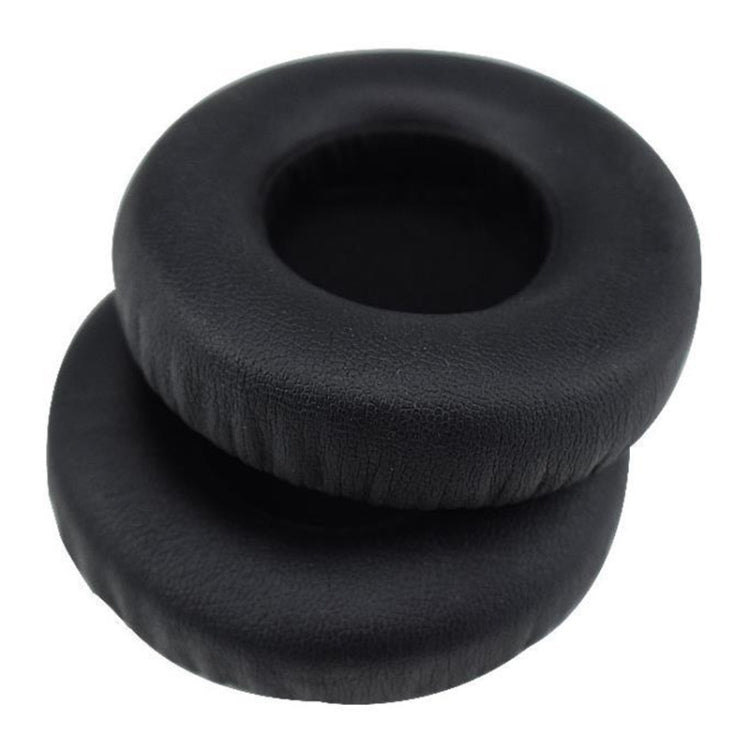 Pour casque JBL E30 Imitation cuir + mousse souple casque étui de protection cache-oreilles une paire (noir)
