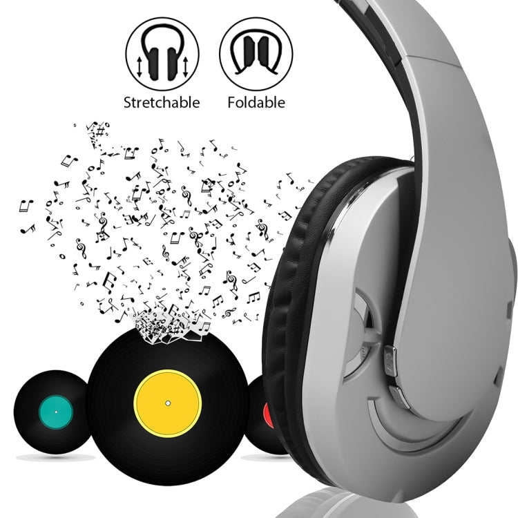 BTH-878 Auriculares Inalámbricos plegables con Bluetooth V4.1 Auriculares con Sonido Stereo (Negro)
