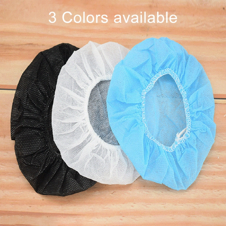 Disposable Earmuffs for Headphones are Dustproof Sweatproof and Breathable (Black)
