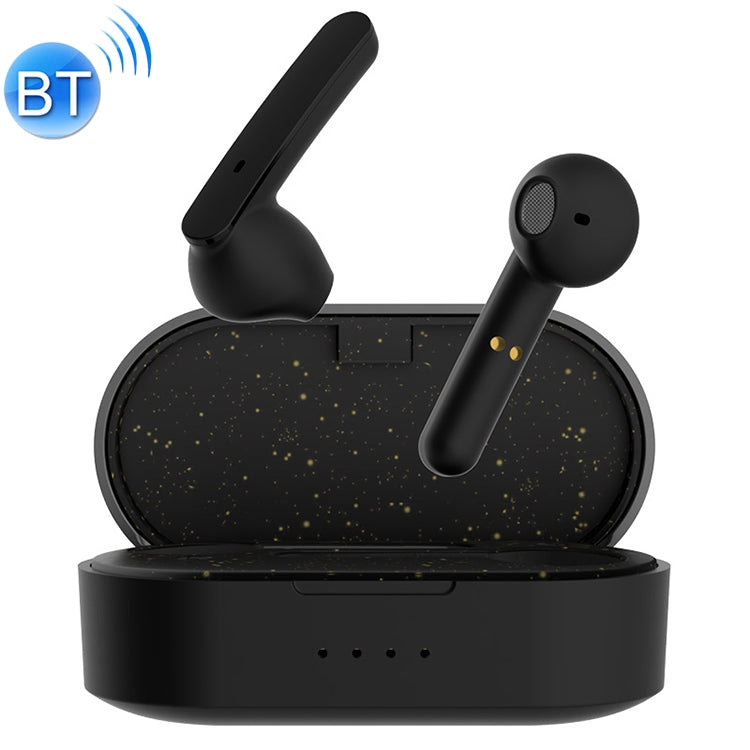 Z5 TWS Bluetooth 5.0 Touch Mini Wireless Bluetooth Earphone with Magnetic Charging Box Voice Call Assistant and IOS System Popup (Black)