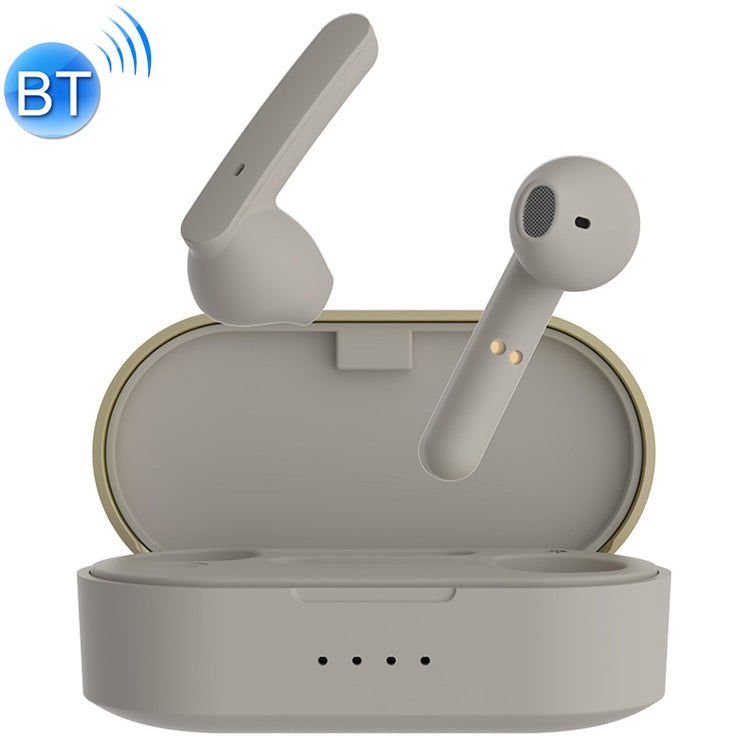 Z5 TWS Bluetooth 5.0 Touch Mini Auricular Inalámbrico Bluetooth con caja de Carga Magnética asistente de llamada y voz y ventana emergente del sistema IOS (deslustrado)