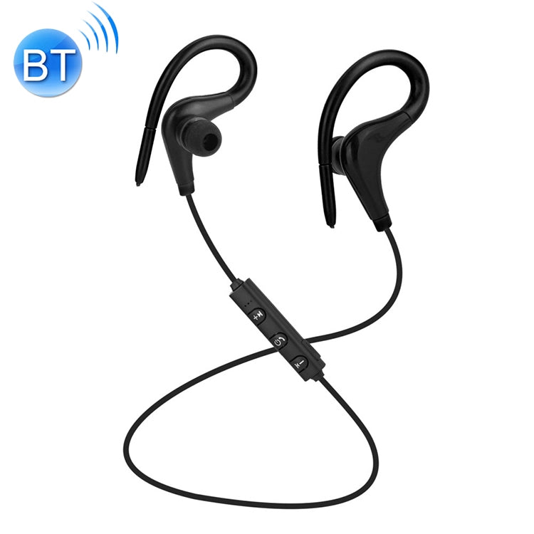 Casque de sport stéréo Bluetooth 4.1 en forme de corne de boeuf L1 (noir)