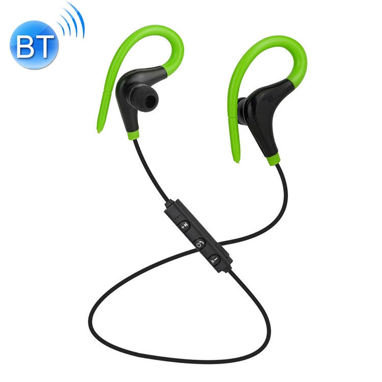 Casque de sport stéréo Bluetooth 4.1 en forme de corne de bœuf L1 (vert)