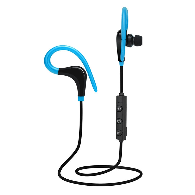 Casque de sport stéréo Bluetooth 4.1 en forme de corne de bœuf L1 (bleu)