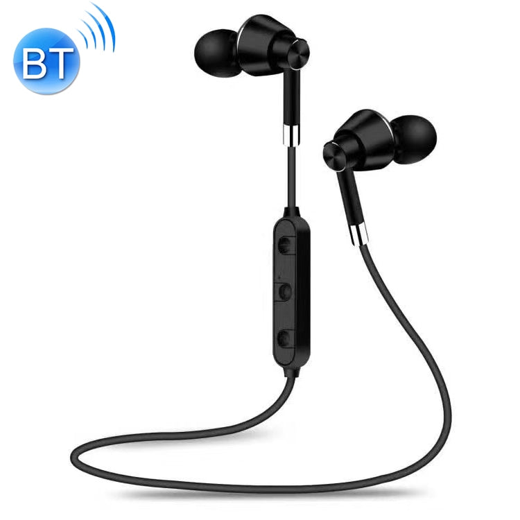M7 Wireless Sports Bluetooth 5.0 Auriculares bajos (Negro)
