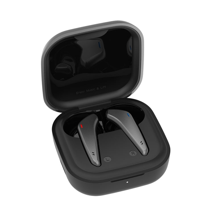 TWS-Q7 STEREO VERDADERO FERIAL Bluetooth con caja de Carga (Gris)