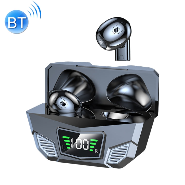 Auriculares Bluetooth de reducción de ruido SMI-IN-ORE SMI-IN-EAR M33 con compartimento de Carga (Negro)
