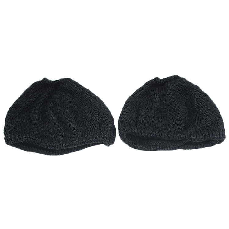 Étui de protection anti-poussière pour casque tricoté 2 PCS pour Beats Solo2 / Solo3 (Noir)