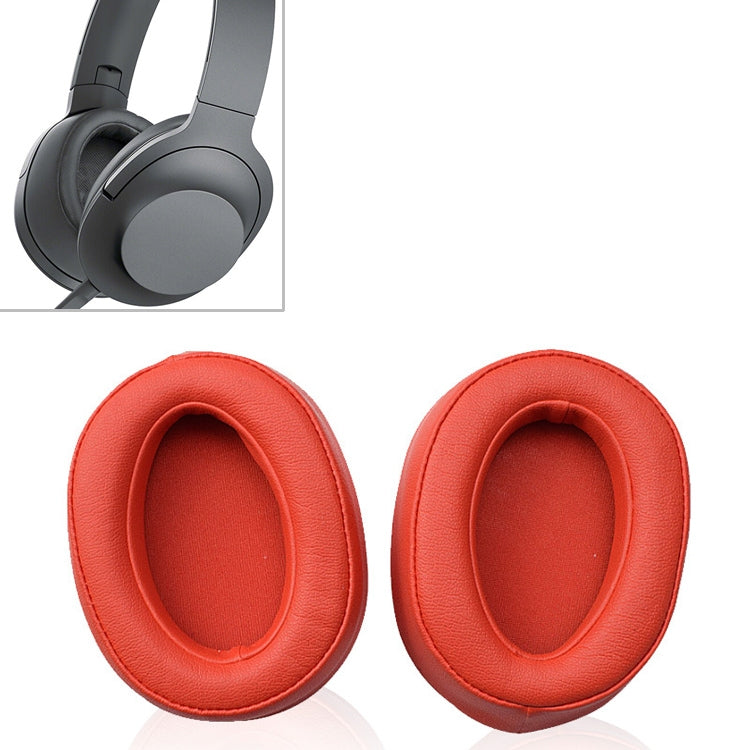 Headphone Sponge Protective Cover for Sony MDR 100AAP (Red)