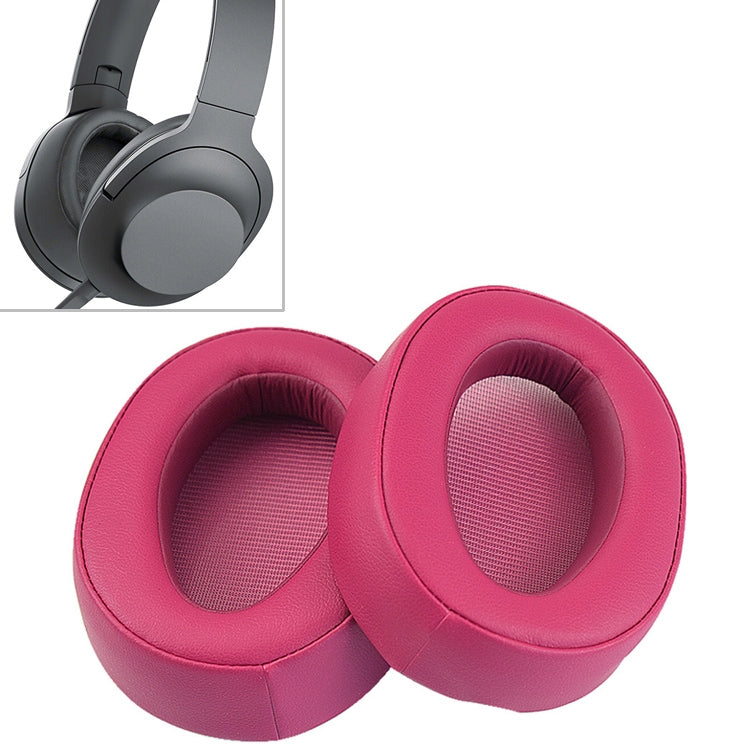 Headphone Sponge Protective Cover for Sony MDR 100AAP (Rose Red)