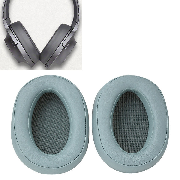 Housse de protection en éponge pour casque Sony MDR-100ABN / WH-H900N (vert menthe)