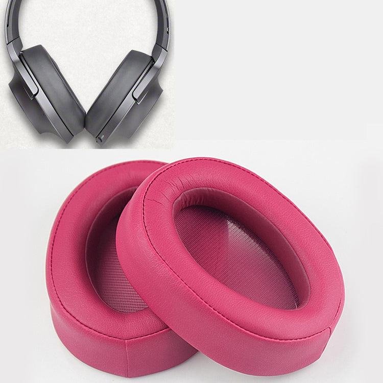 Headphone Sponge Protective Case for Sony MDR-100ABN / WH-H900N (Rose Red)