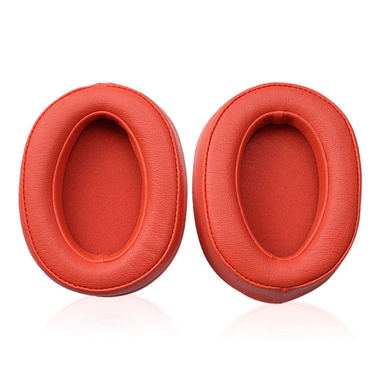 Housse de protection en éponge pour casque Sony MDR-100ABN / WH-H900N (rouge)