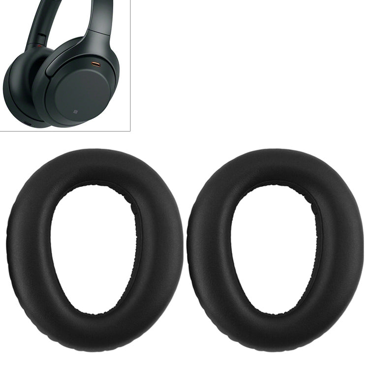 Étui de protection en éponge pour casque Sony MDR-1000X / WH-1000XM3 (Noir)