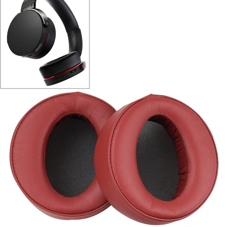 Housse de protection en éponge pour casque Sony MDR-XB950BT / MDR-XB950B1 (rouge)