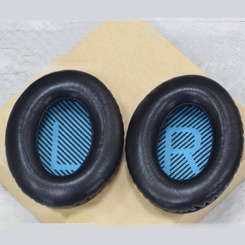 Soft Cover for Earmuff Headphones with Cotton Blue LR for BOSE QC2 / QC15 / AE2 / QC25
