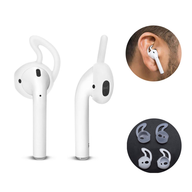 ENKAY Hat-prince Auriculares Tapones para los Oídos Almohadillas Gancho para los Oídos antipérdida para Apple AirPods 2 pares