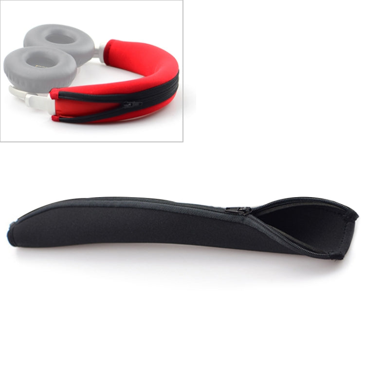 For Meizu HD50 / BO BeoPlay / BeoPlay H7 / BeoPlay H8 / BeoPlay H9i / BeoPlay H4 / BeoPlay H2 Headband Replacement Zipper Head Beam Headgear Pad Cushion Repair Part (Black)