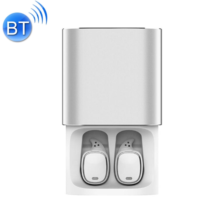 Auriculares Bluetooth QCY T1 Pro Wireless V5.0 con Micrófono Para iPad iPhone Galaxy Huawei Xiaomi LG HTC y otros Teléfonos Inteligentes (Blanco)