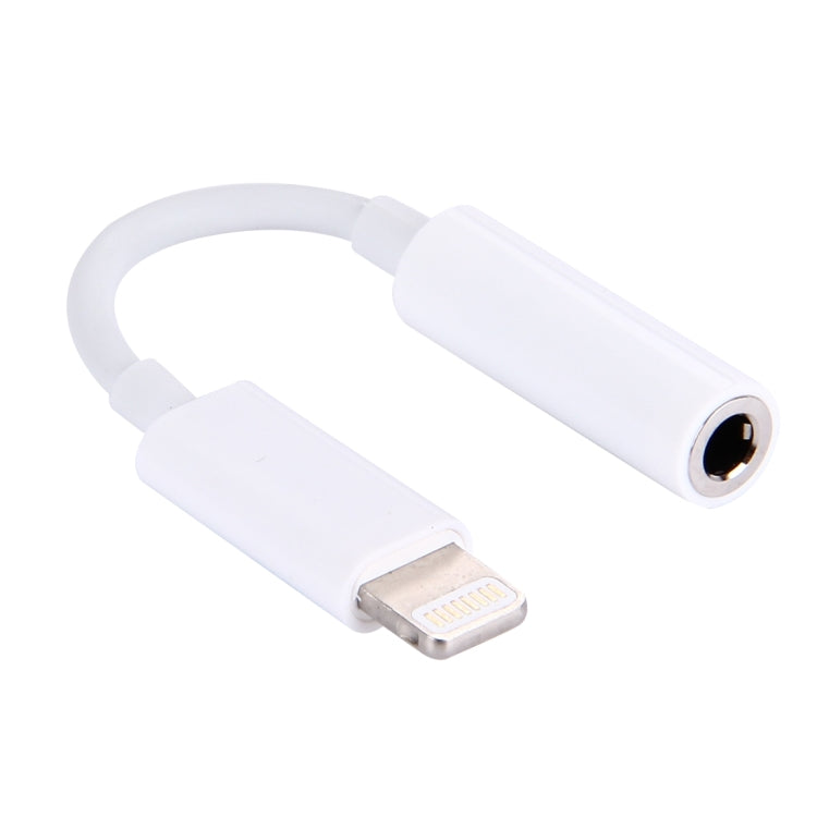 8 Pin to 3.5mm Jack Cable Converter Audio Adapter Converter (White)