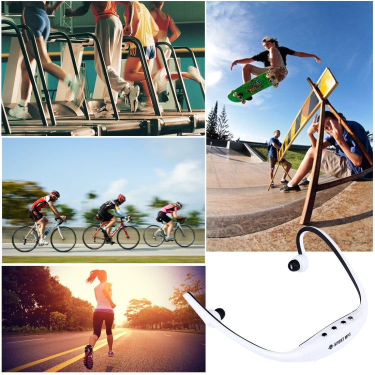 SH-W3 Life Waterproof Sweatproof Stereo Sports Headphones In-Ear Headphones with Micro SD/TF Card