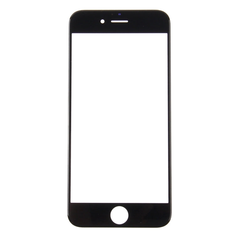Lente de Cristal Exterior de Pantalla Frontal Para iPhone 7 (Negro)