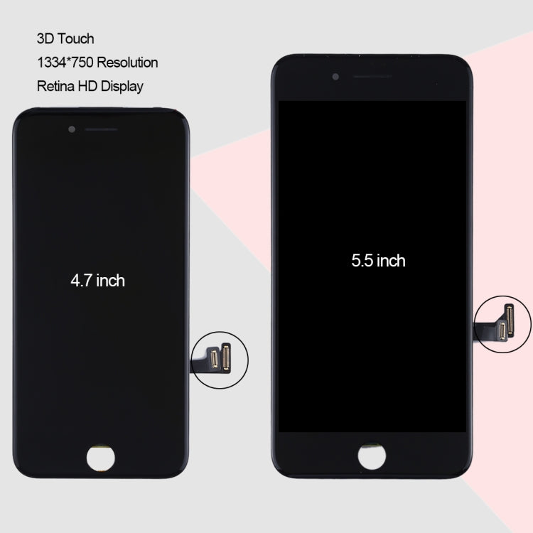 Écran LCD d'origine et ensemble complet de numériseur pour iPhone 7 (blanc)