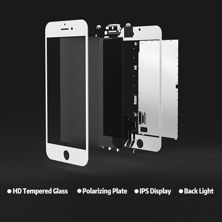 Pantalla LCD Original y Ensamblaje Completo del Digitalizador Para iPhone 7 (Blanco)