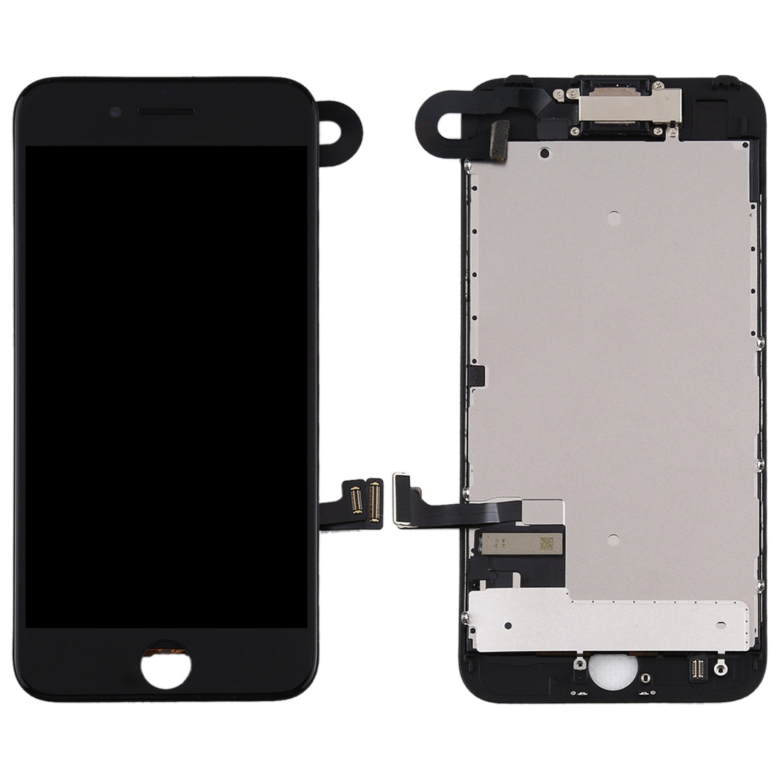 Ecran LCD + Numériseur Tactile Apple iPhone 7 (avec Caméra) Noir