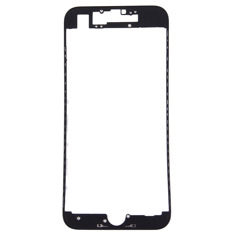 Front LCD Screen Bezel Frame for iPhone 7 (Black)