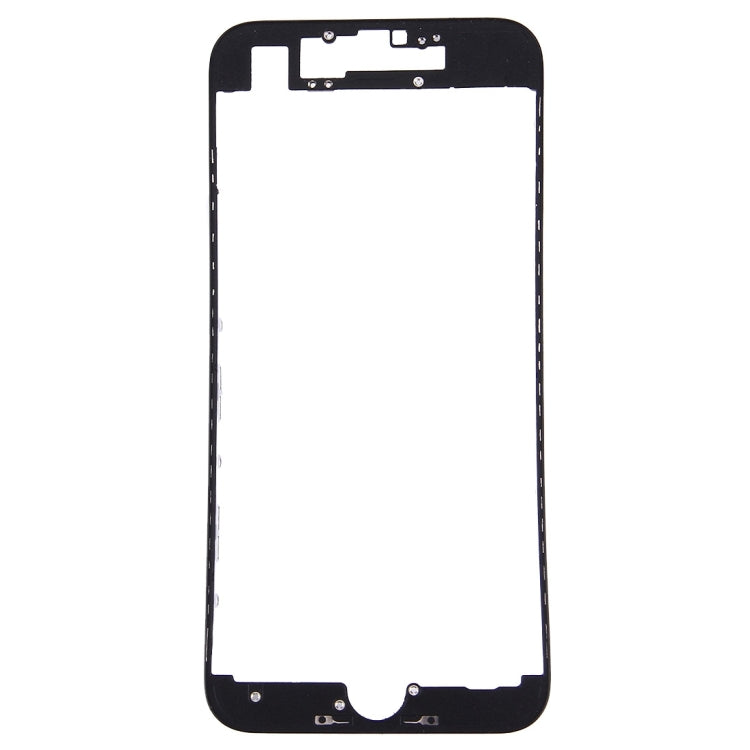 Front LCD Screen Bezel Frame for iPhone 7 (Black)