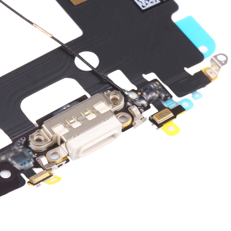 Câble flexible de charge d'origine pour iPhone 7 (blanc)
