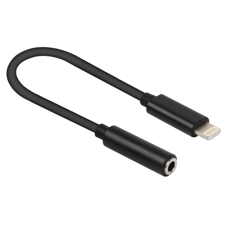 8 Pin to 3.5mm Audio Adapter length: about 12cm compatible with iOS 13.1 or higher (Black)