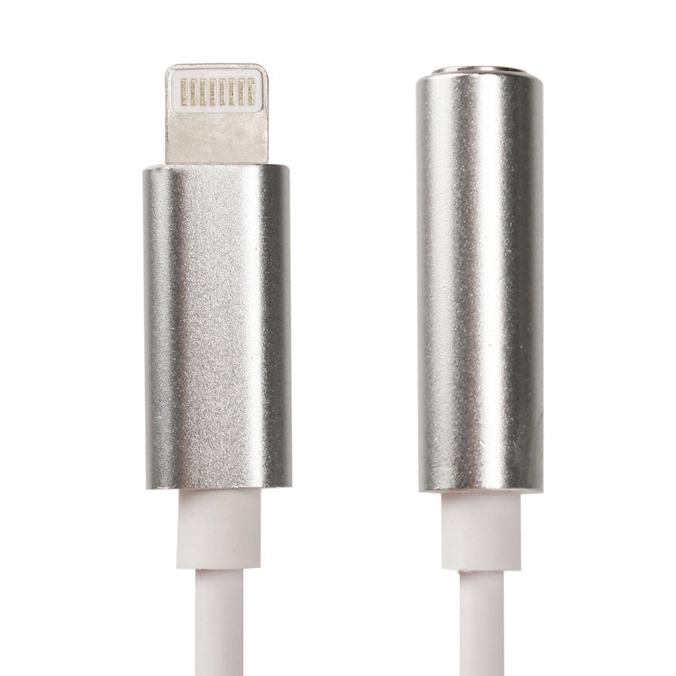 8 Pin to 3.5mm Audio Adapter length: about 12cm compatible with iOS 13.1 or higher (Silver)
