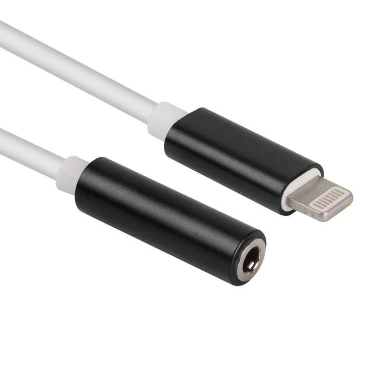 8 Pin to 3.5mm Audio Adapter length: about 12cm compatible with iOS 13.1 or higher (White)