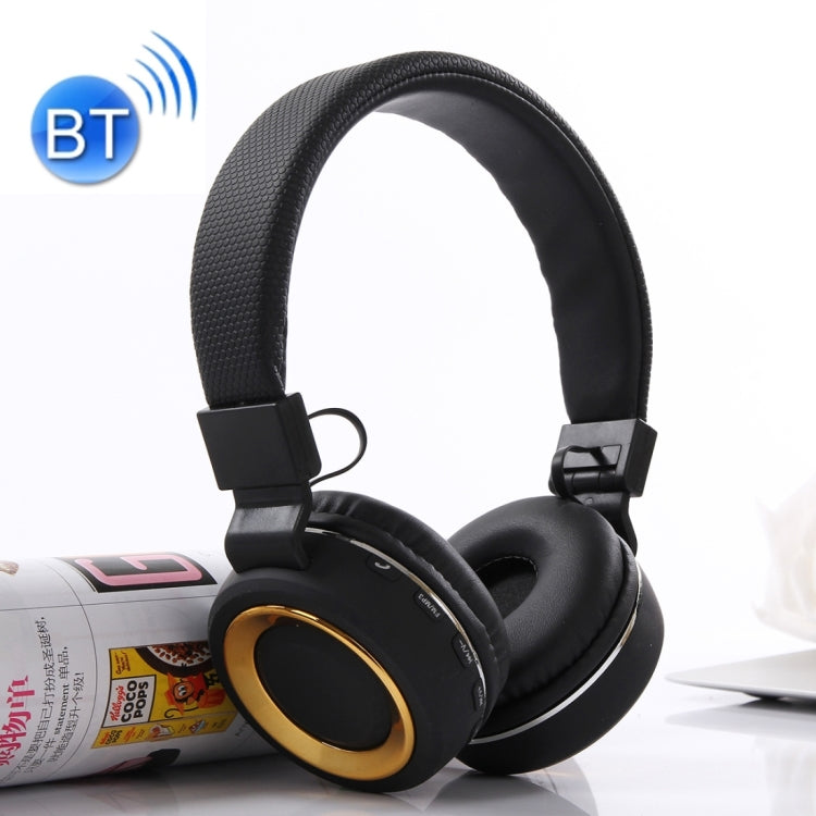Foldable Stereo Wireless Bluetooth Headphones with Headband SH-18 Supports 3.5mm Audio and Hands-Free Calls and TF Card and FM for iPhone iPad iPod Samsung HTC Sony Huawei Xiaomi and Other Audio Devices