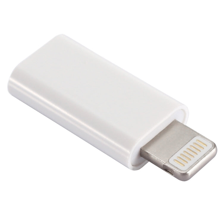 Enkay Hat-Prince HC-6 Adaptateur de port Mini ABS USB-C / Type-C 3.1 à 8 broches (Blanc)