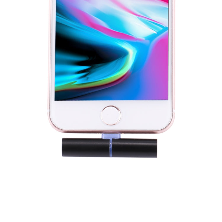 Adaptador de Audio para Auriculares de 8 Pines Macho a 3.5 mm Hembra para iPhone 7 y 7 Plus y 6s y 6s Plus y 6 y 6 Plus y SE y 5S y 5 iPad iPod (Negro)