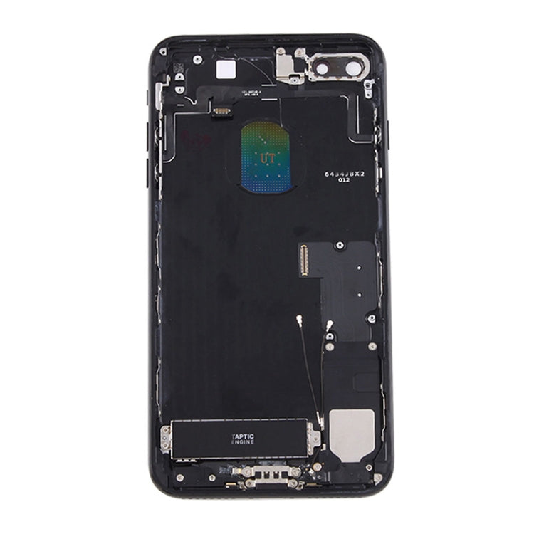 iPhone 7 Plus Battery Back Cover Assembly with Card Tray (Black)