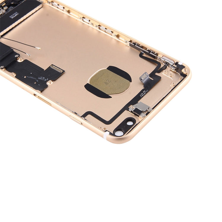 iPhone 7 Plus Conjunto de Tapa Trasera de Batería con Bandeja Tarjetas (Dorado)